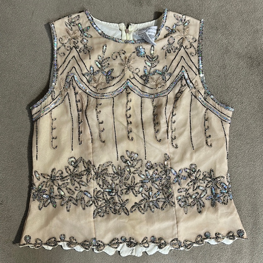 Beaded Papelle Boutique tank